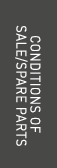 CONDITIONS OF SALE SPARE PARTS